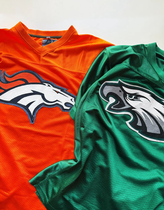 Hand Painted Eagles 1 Jersey