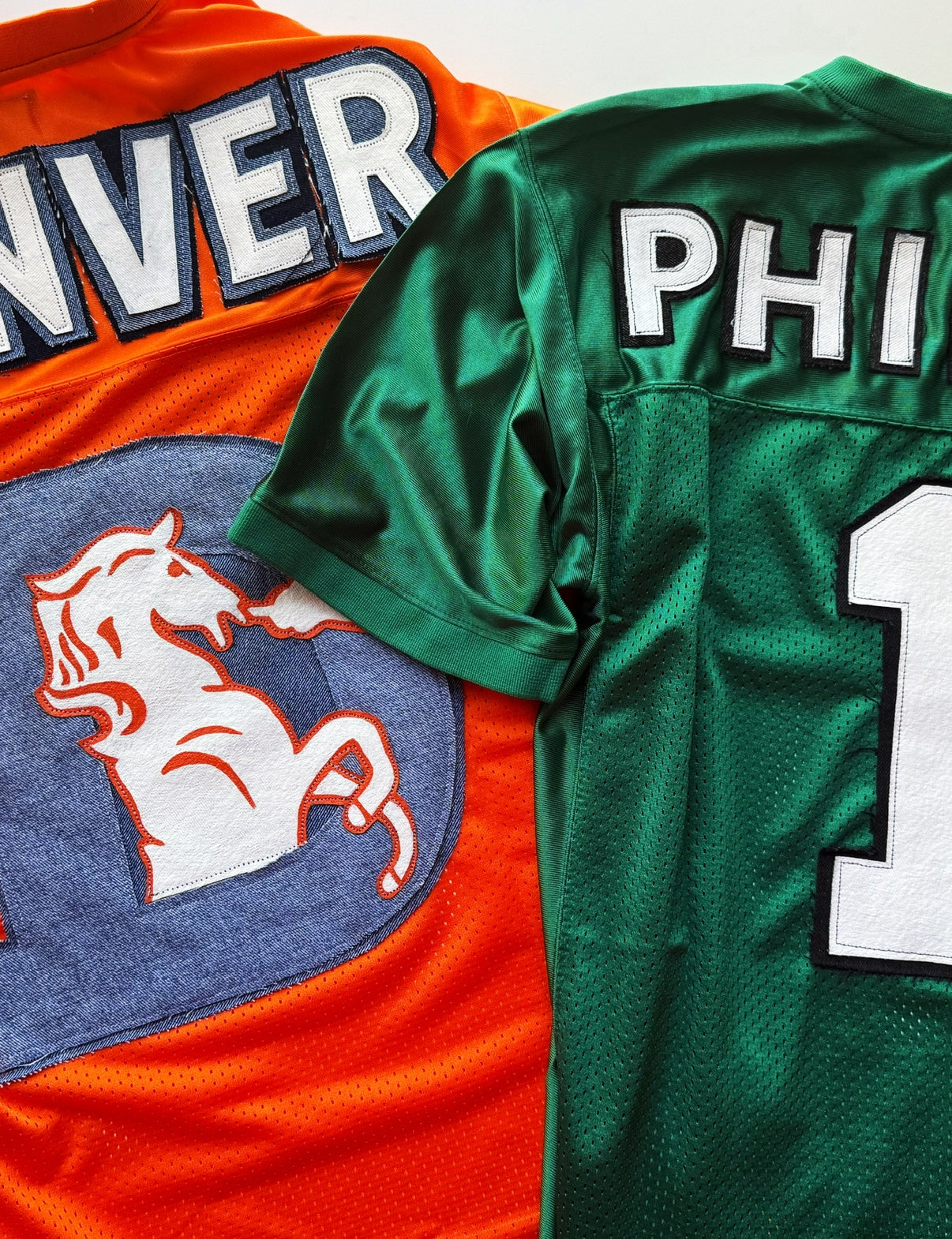 Hand Painted Eagles 1 Jersey