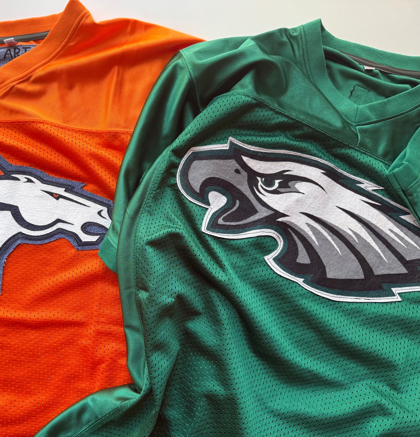 Hand Painted Eagles 1 Jersey