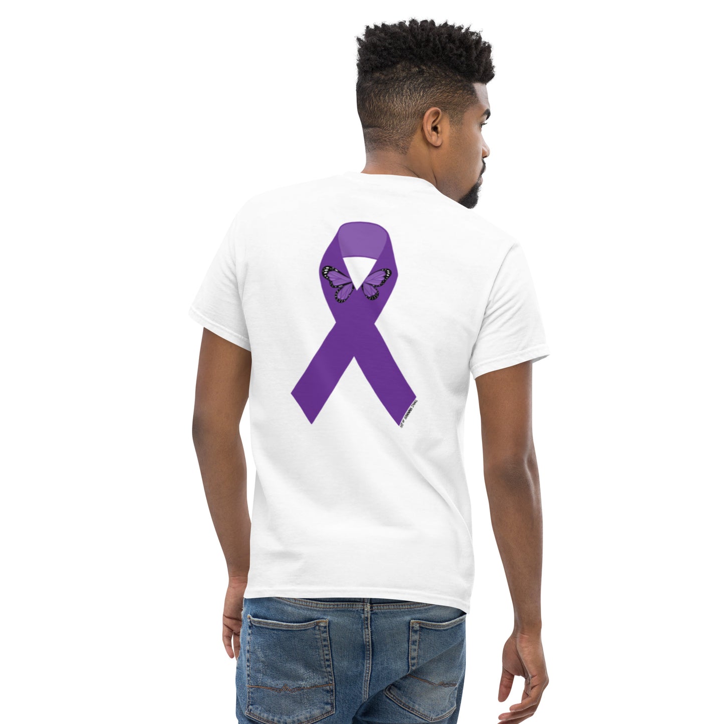 Chiari Strong butterfly ribbon unisex classic tee