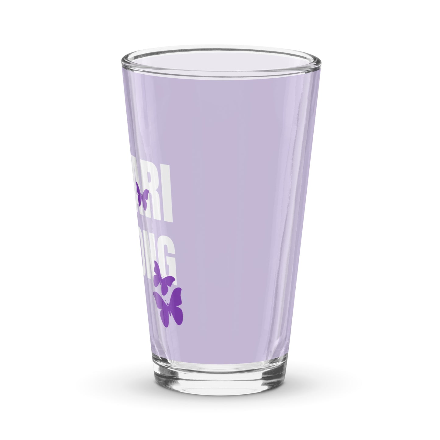 Chiari Strong Shaker pint glass