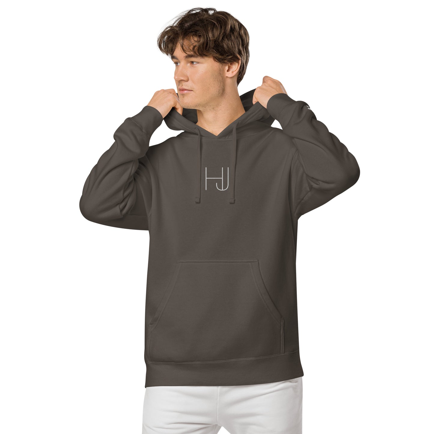 HJ Unisex pigment-dyed hoodie
