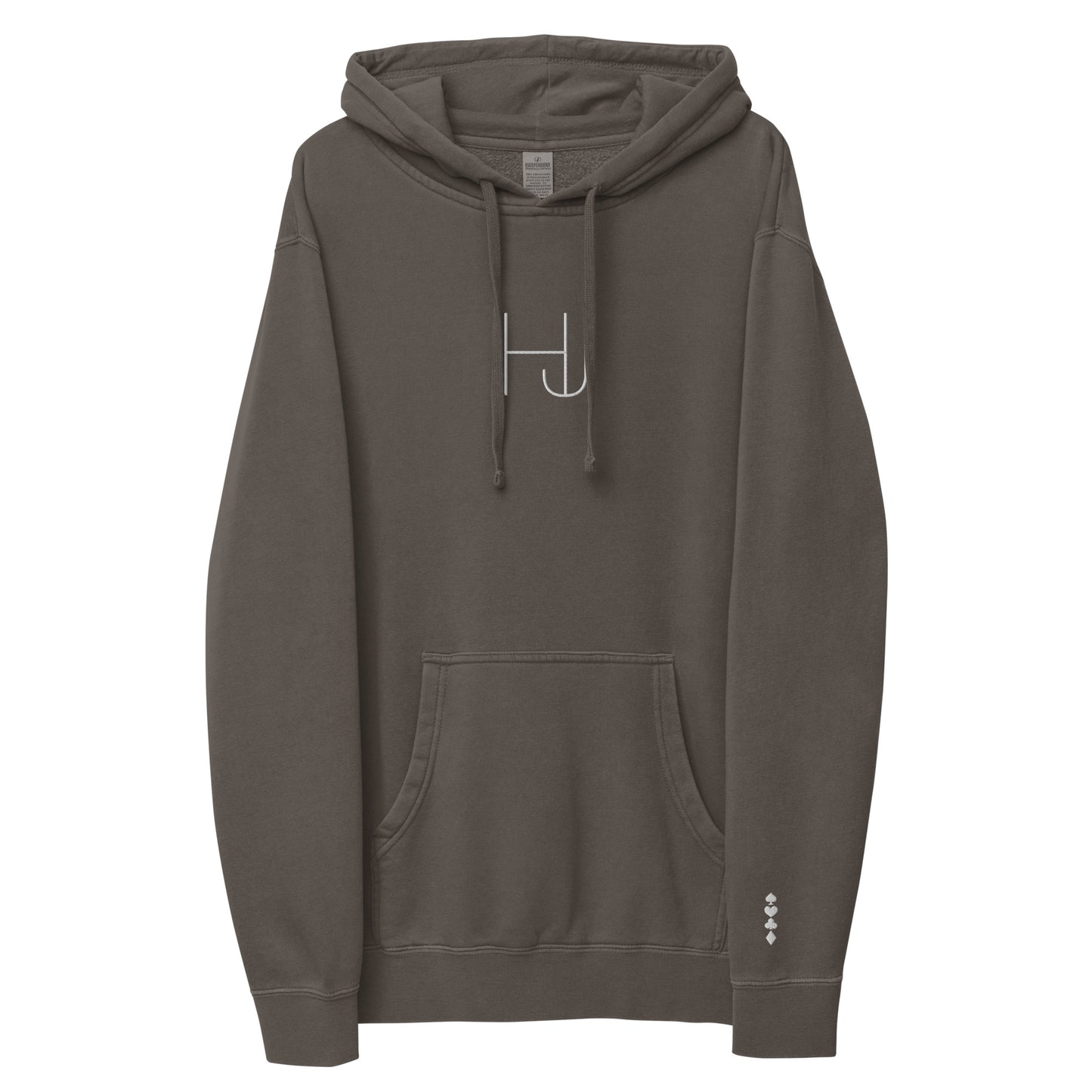 HJ Unisex pigment-dyed hoodie