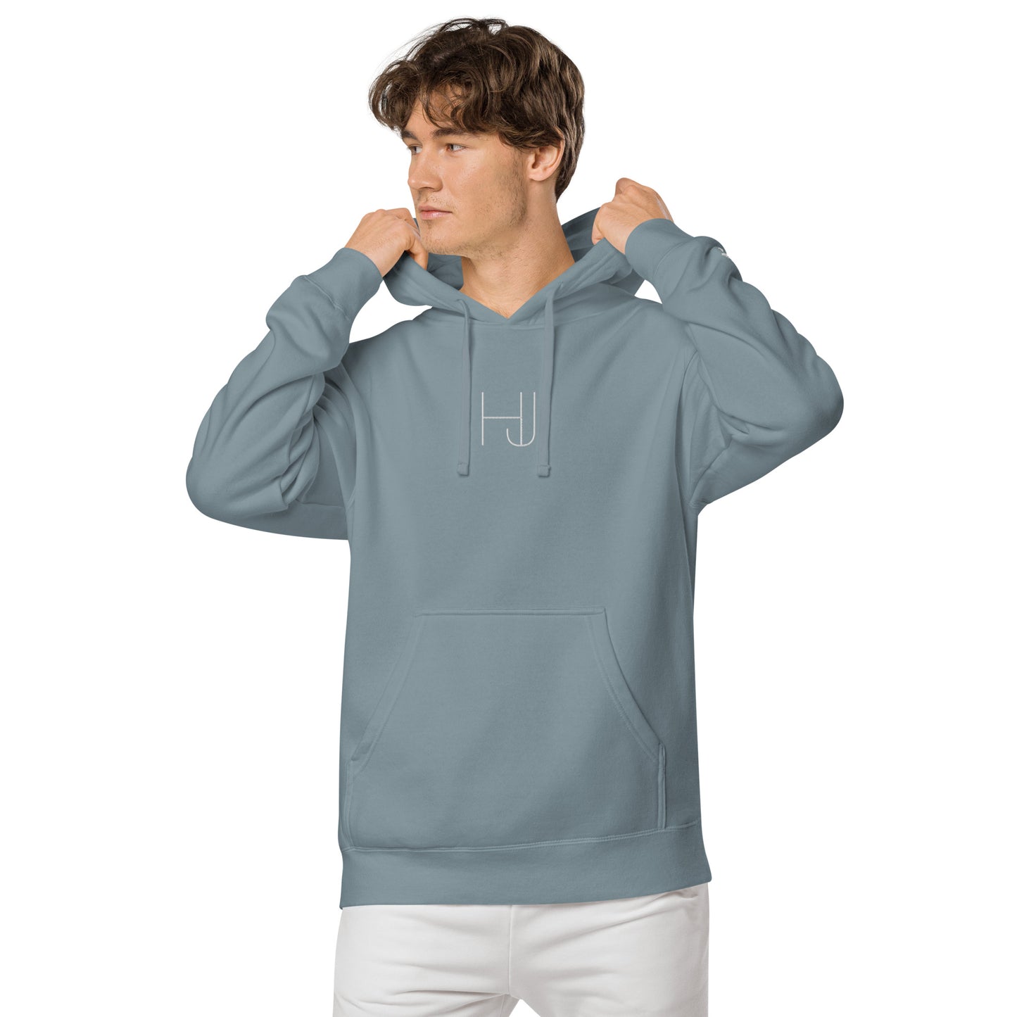 HJ Unisex pigment-dyed hoodie