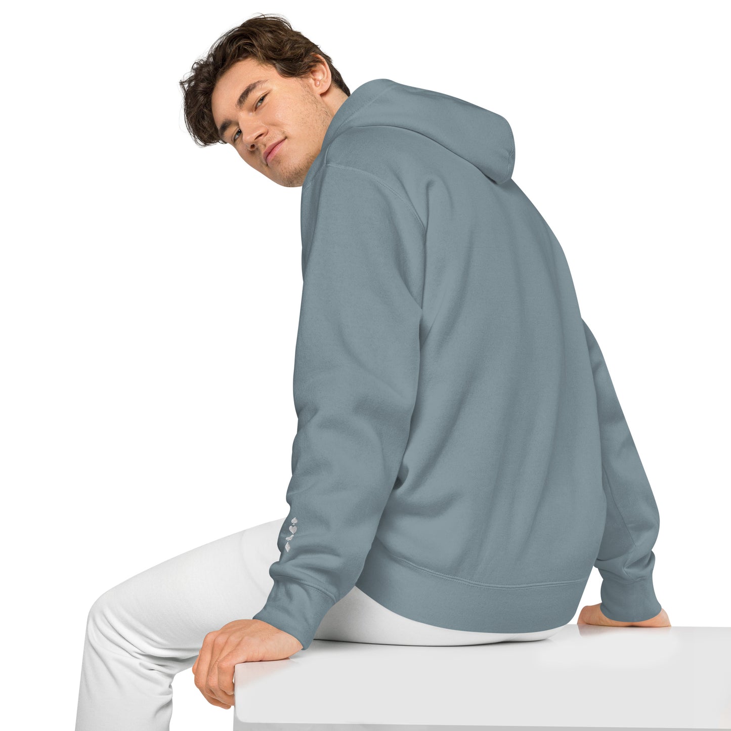 HJ Unisex pigment-dyed hoodie