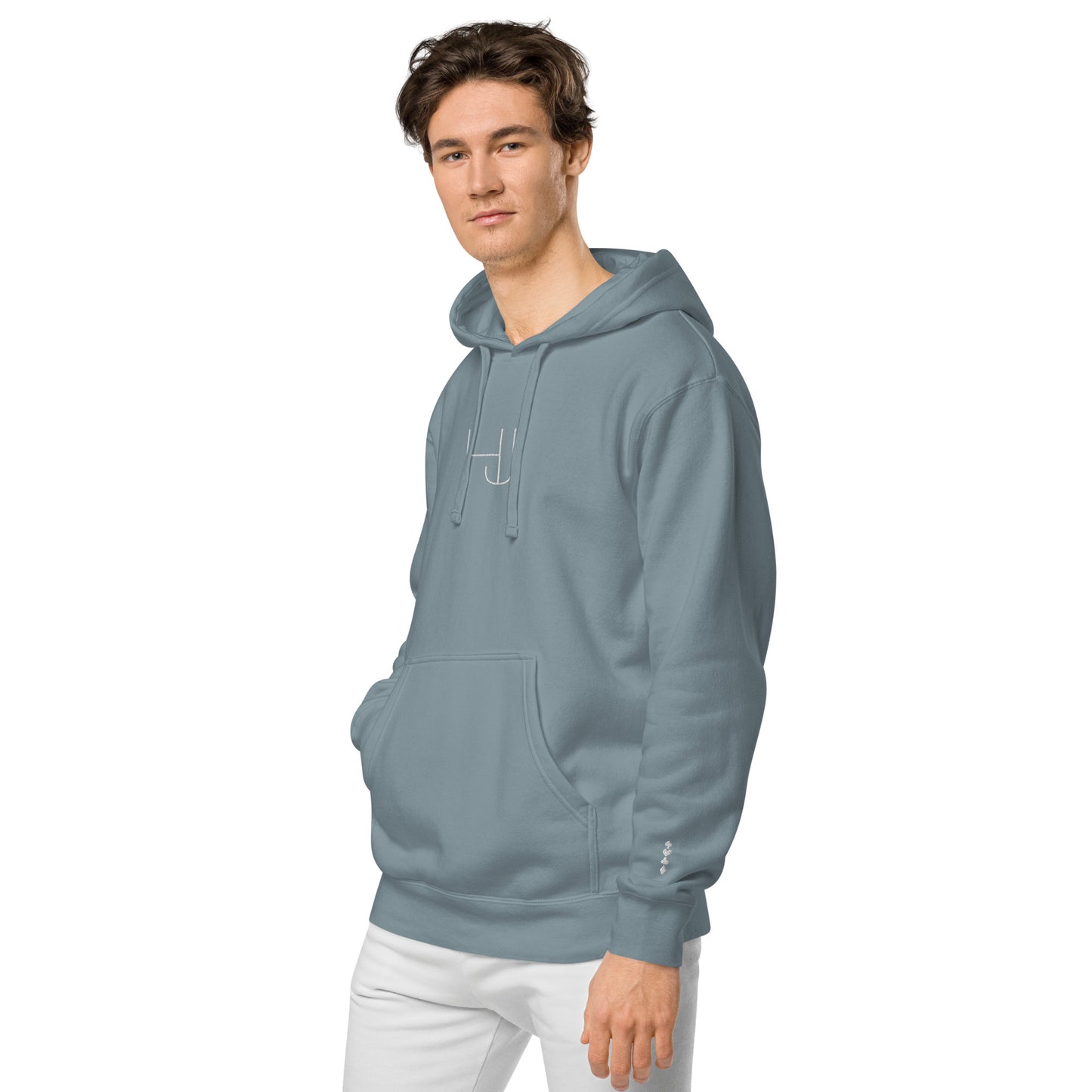 HJ Unisex pigment-dyed hoodie
