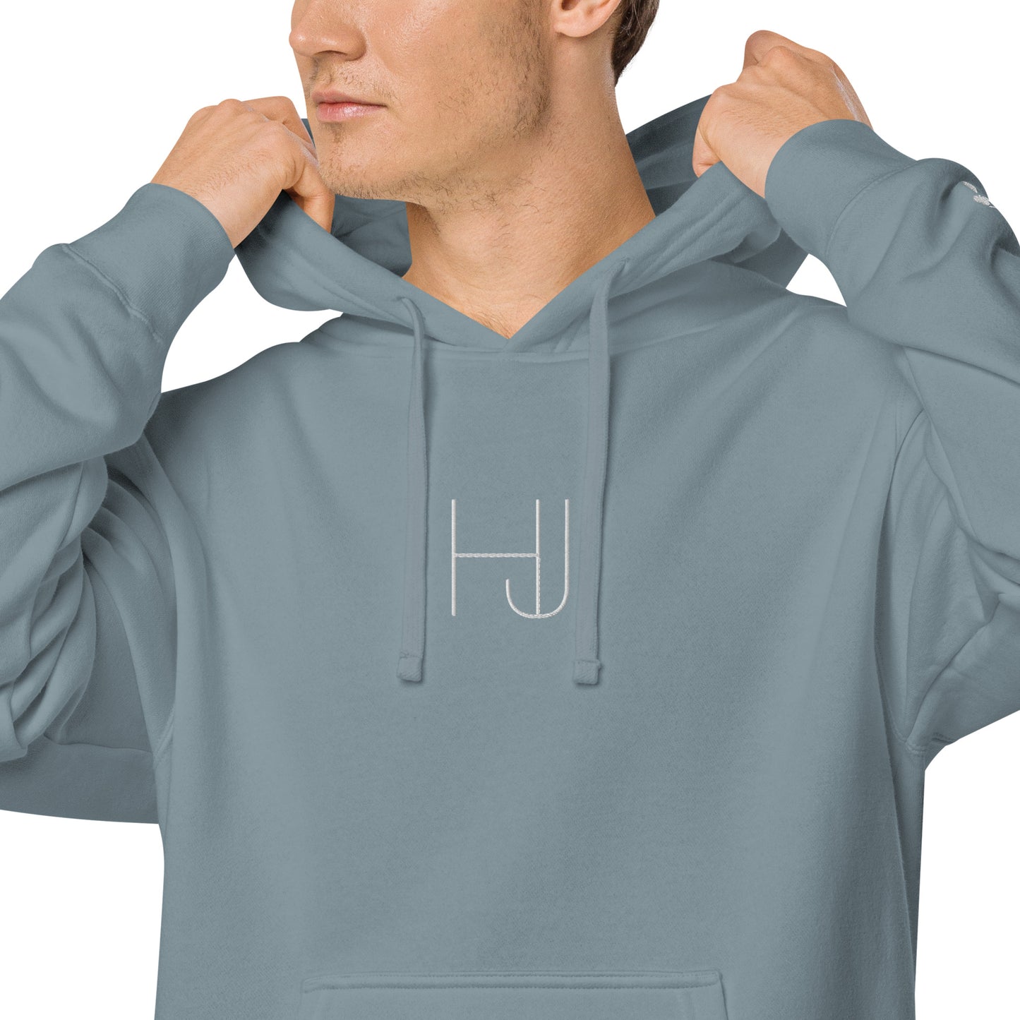 HJ Unisex pigment-dyed hoodie