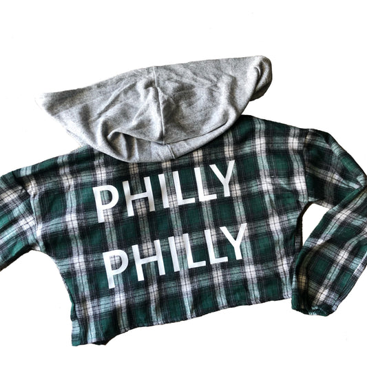 Cropped Philly Philly flannel