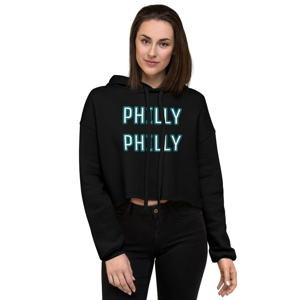 Philly Crop Hoodie