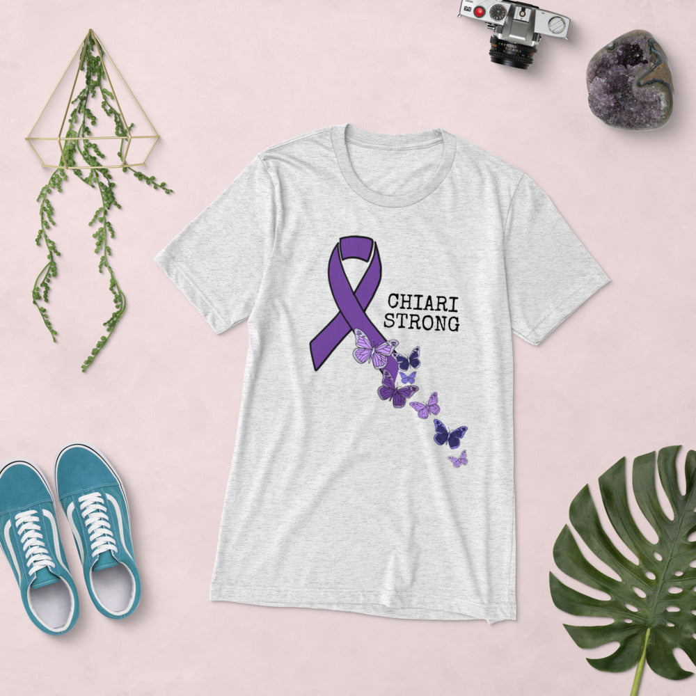 Butterfly Ribbon Short sleeve t-shirt