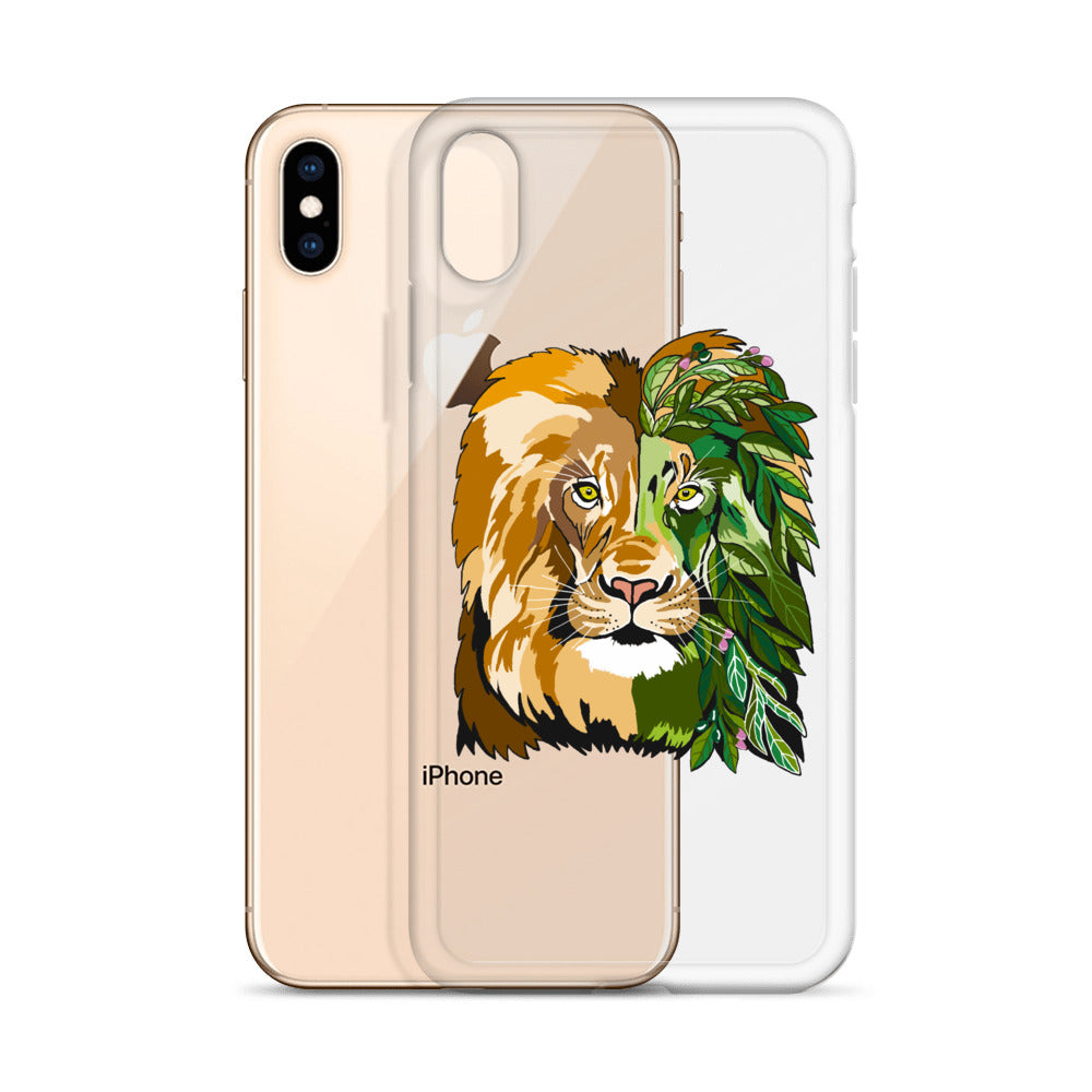 Garden Lion iPhone Case