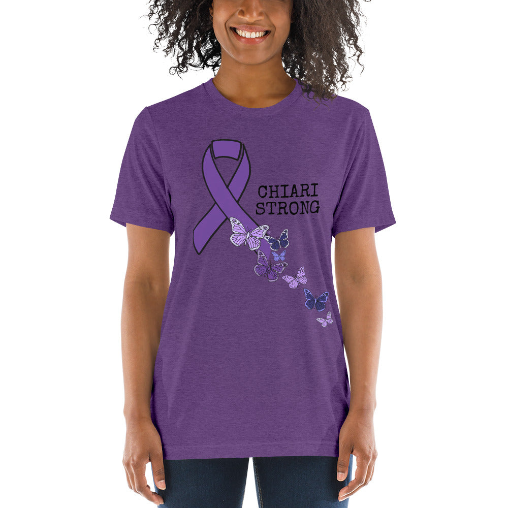 Butterfly Ribbon Short sleeve t-shirt
