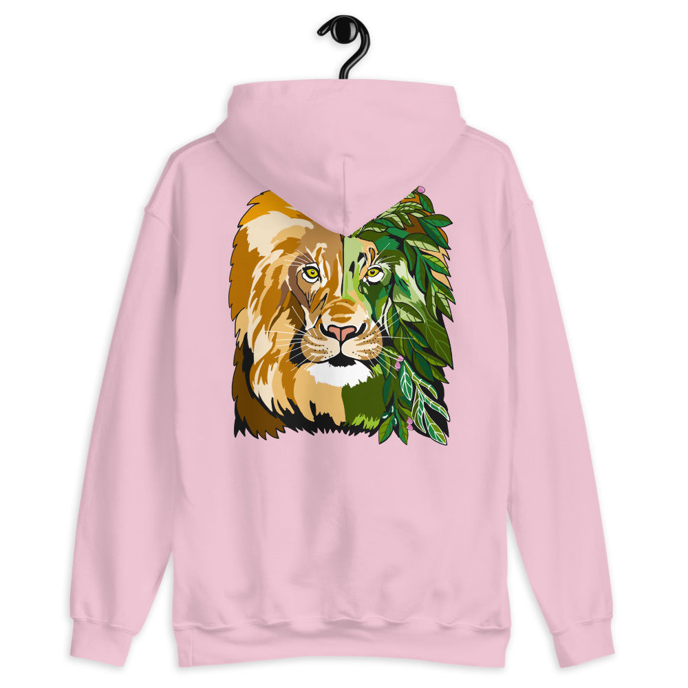 Back Garden Lion Unisex Hoodie