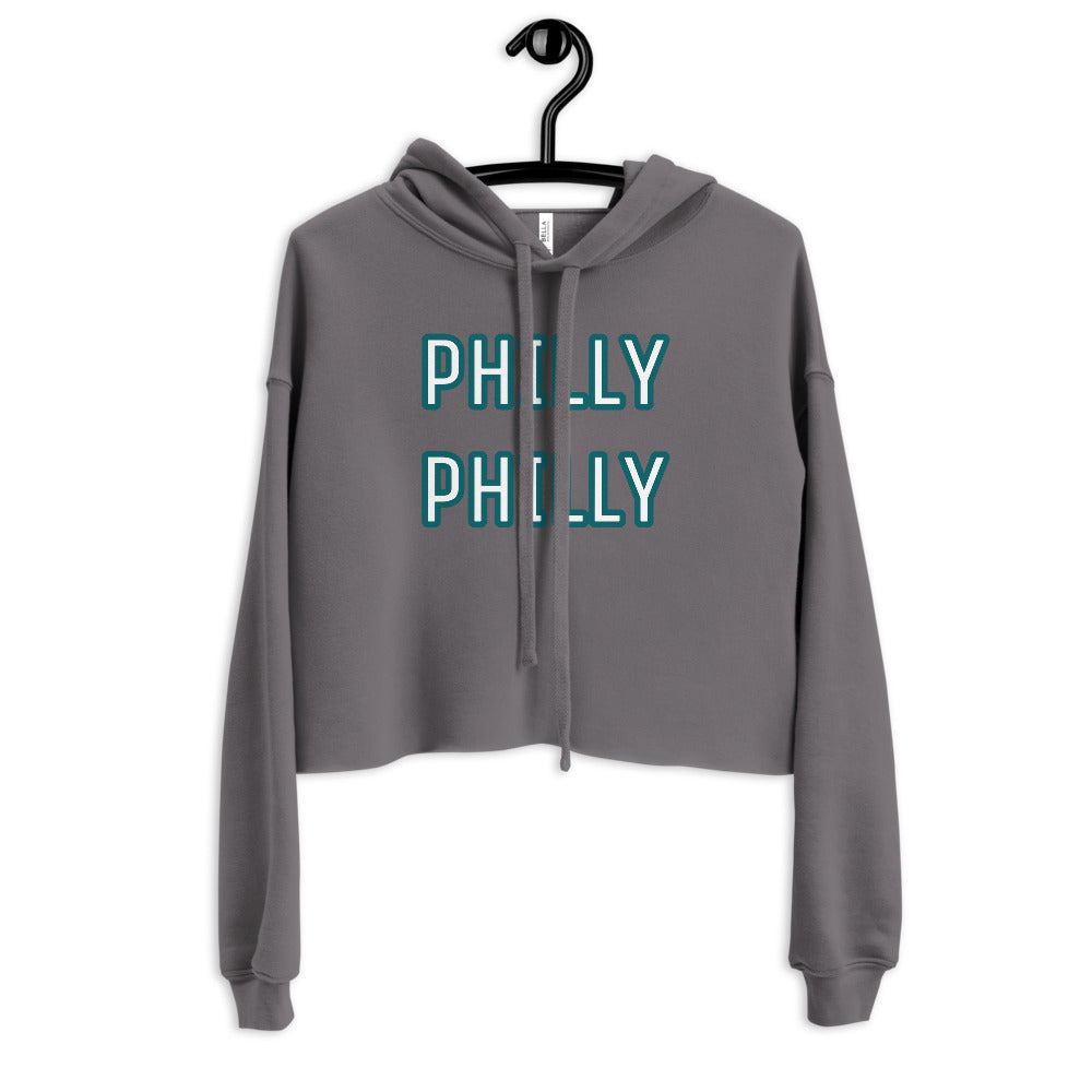 Philly Crop Hoodie