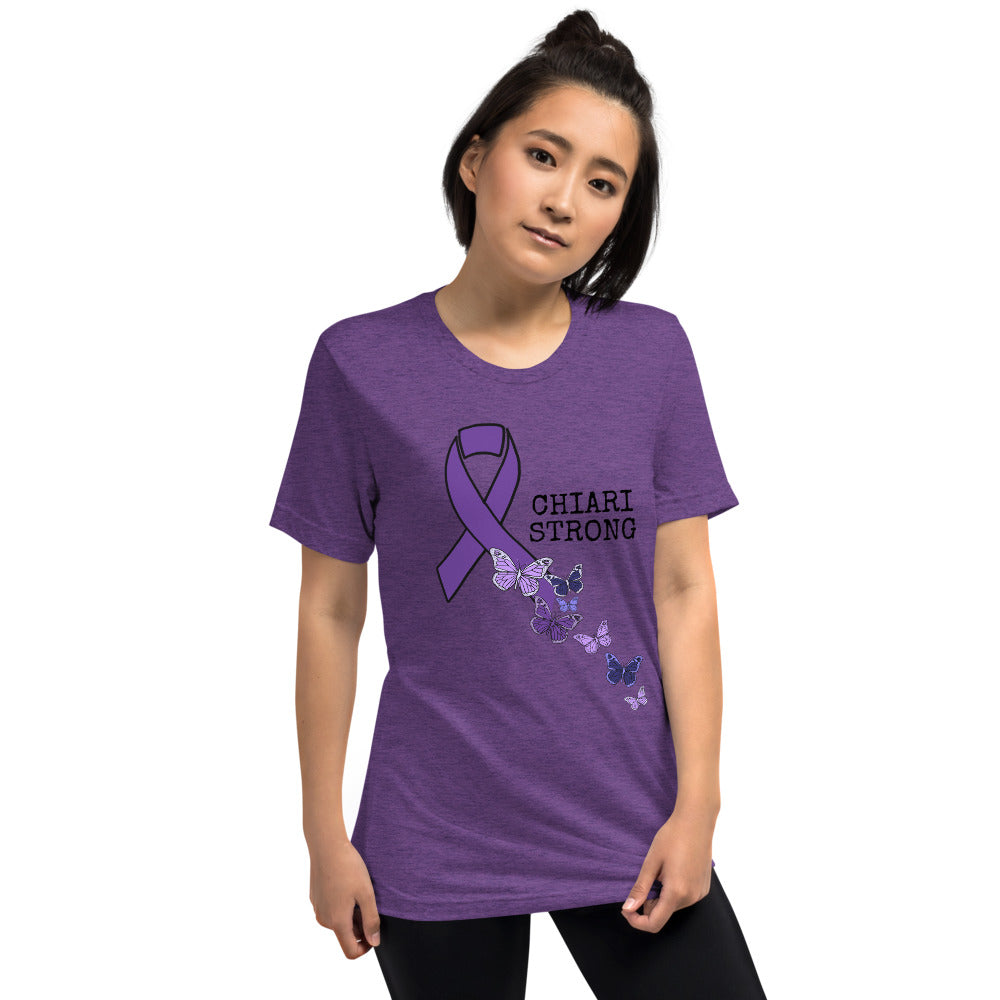 Butterfly Ribbon Short sleeve t-shirt