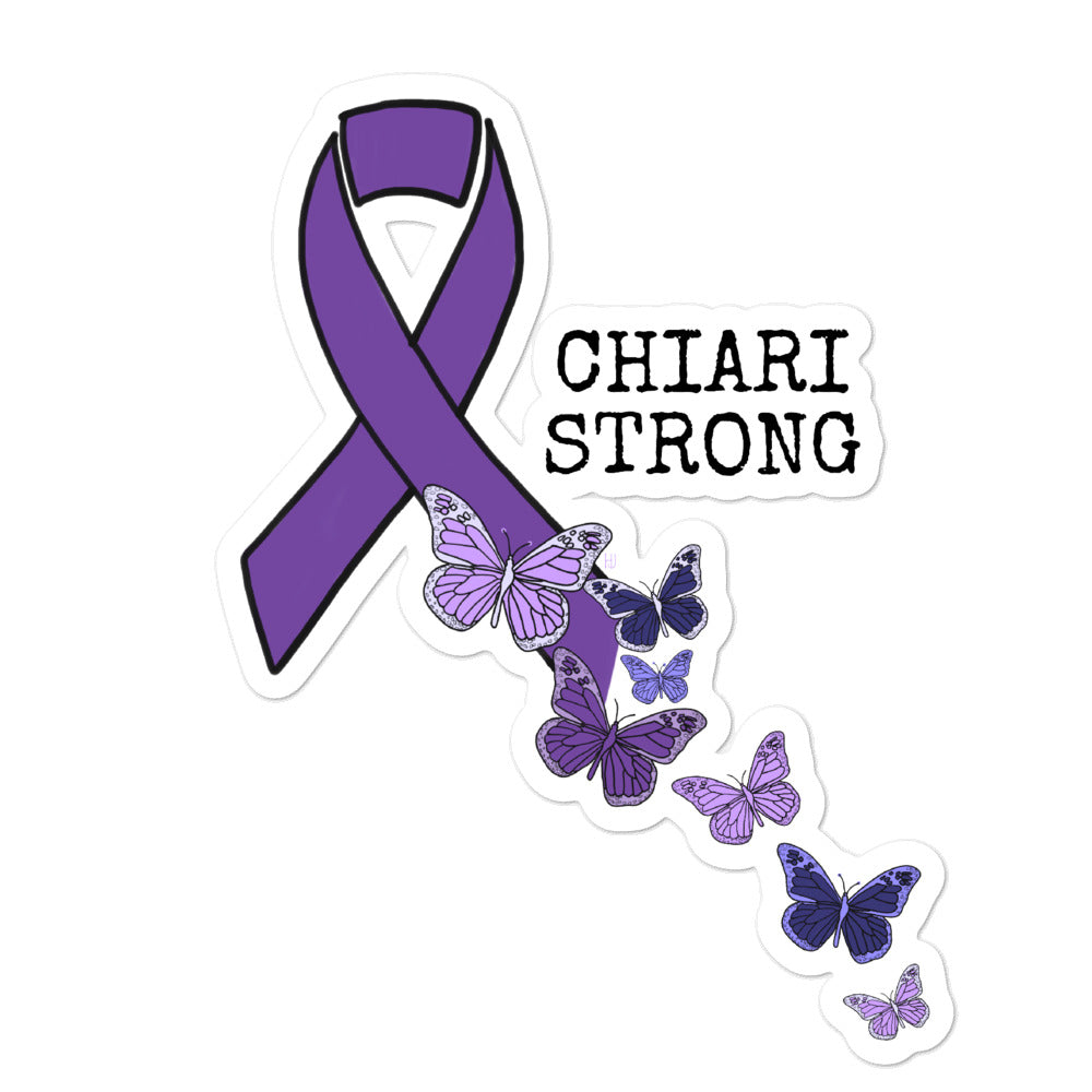 Chiari strong Bubble-free stickers