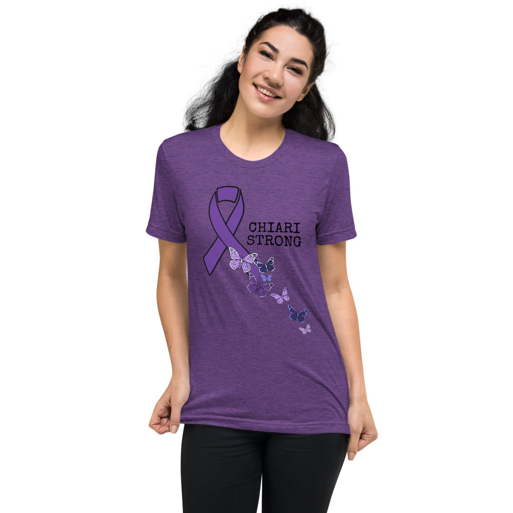 Butterfly Ribbon Short sleeve t-shirt