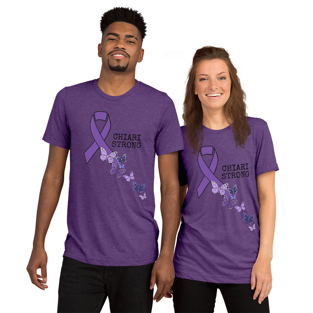 Butterfly Ribbon Short sleeve t-shirt