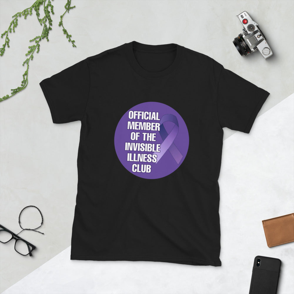 Invisible illness club Short-Sleeve Unisex T-Shirt