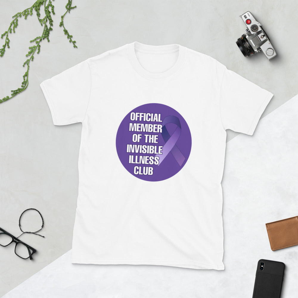 Invisible illness club Short-Sleeve Unisex T-Shirt