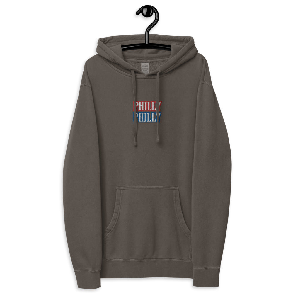 Philly Philly Unisex pigment dyed hoodie