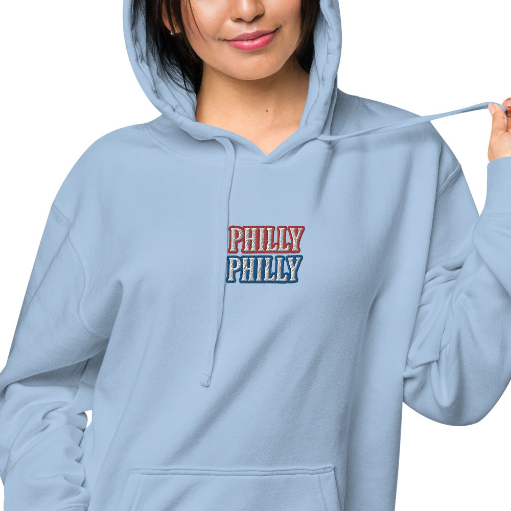 Philly Philly Unisex pigment dyed hoodie