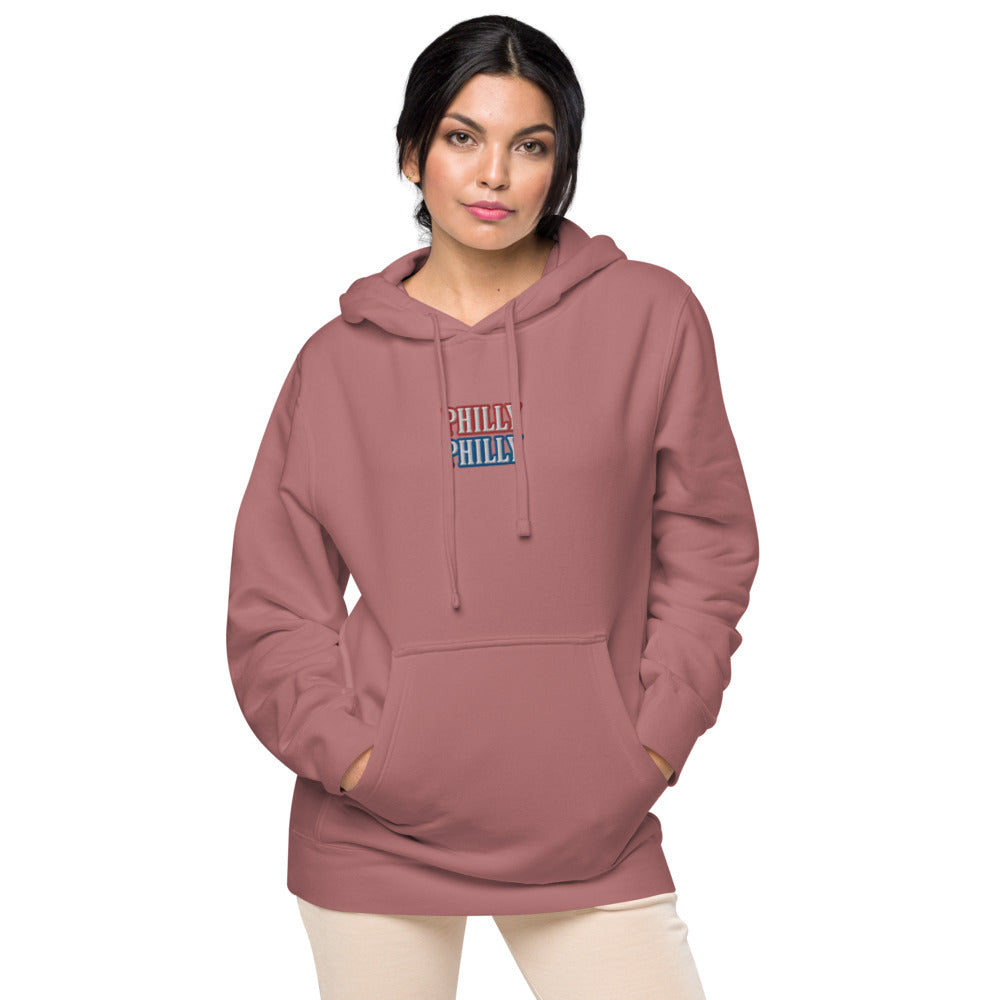 Philly Philly Unisex pigment dyed hoodie
