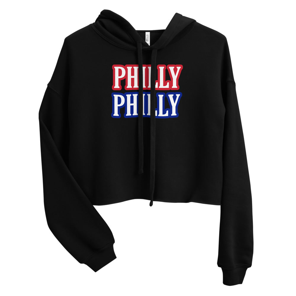Sixers inspired Crop Hoodie