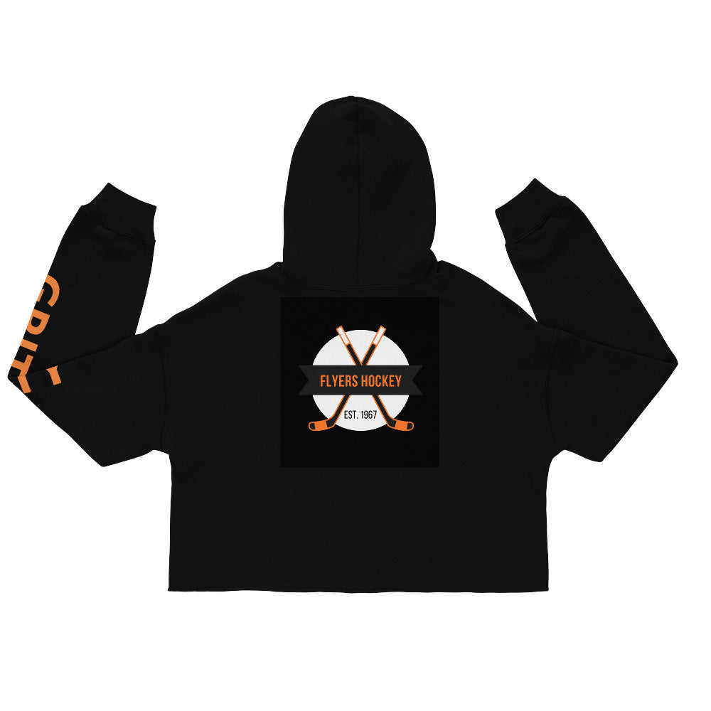 Flyers Crop Hoodie