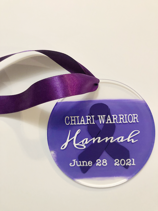 Chiari Warrior Christmas ornament