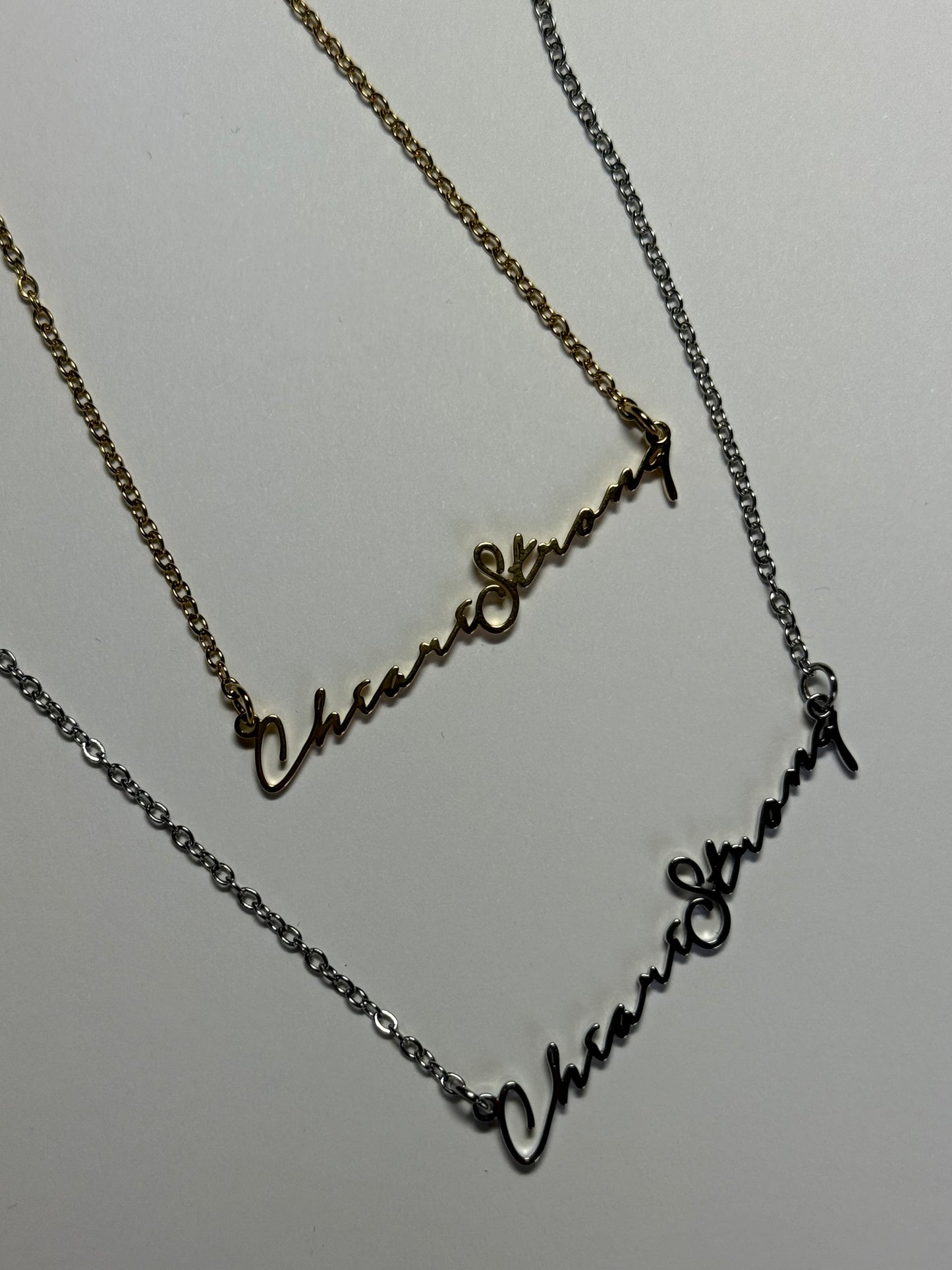 Chairi Strong Necklace Font 1