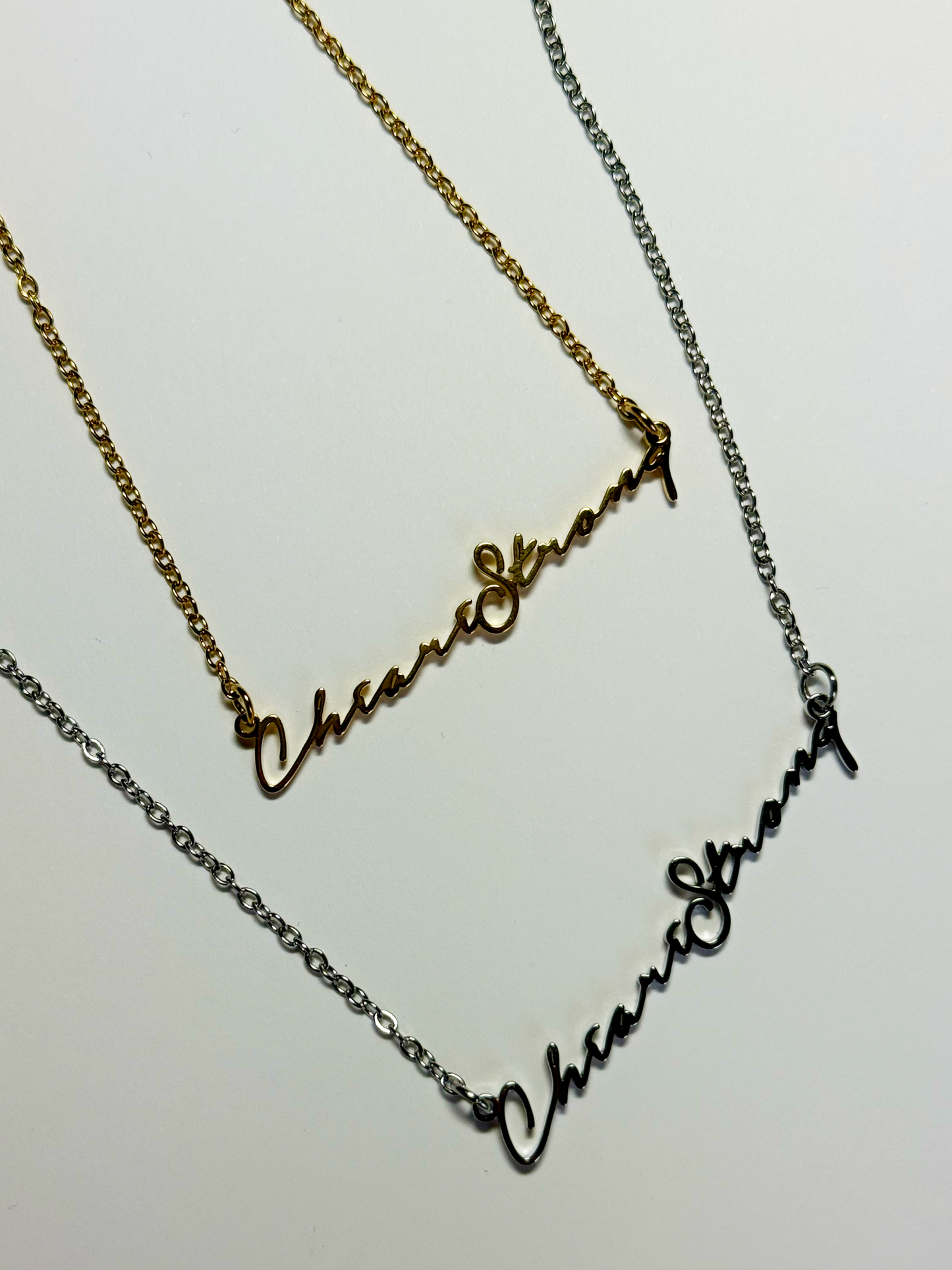 Chairi Strong Necklace Font 1