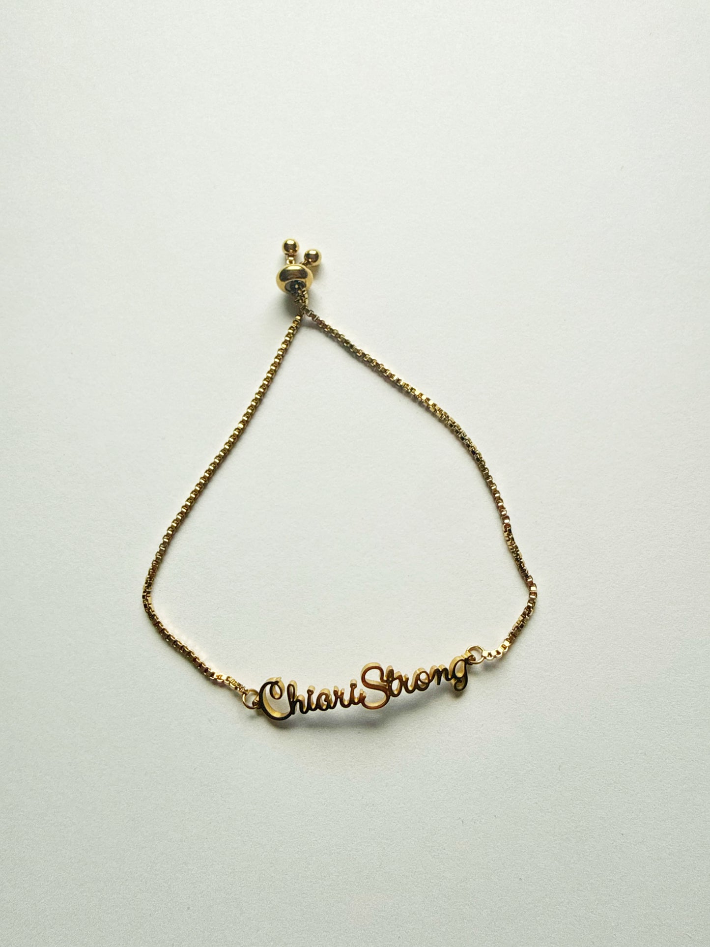 Chiari Strong adjustable bracelet