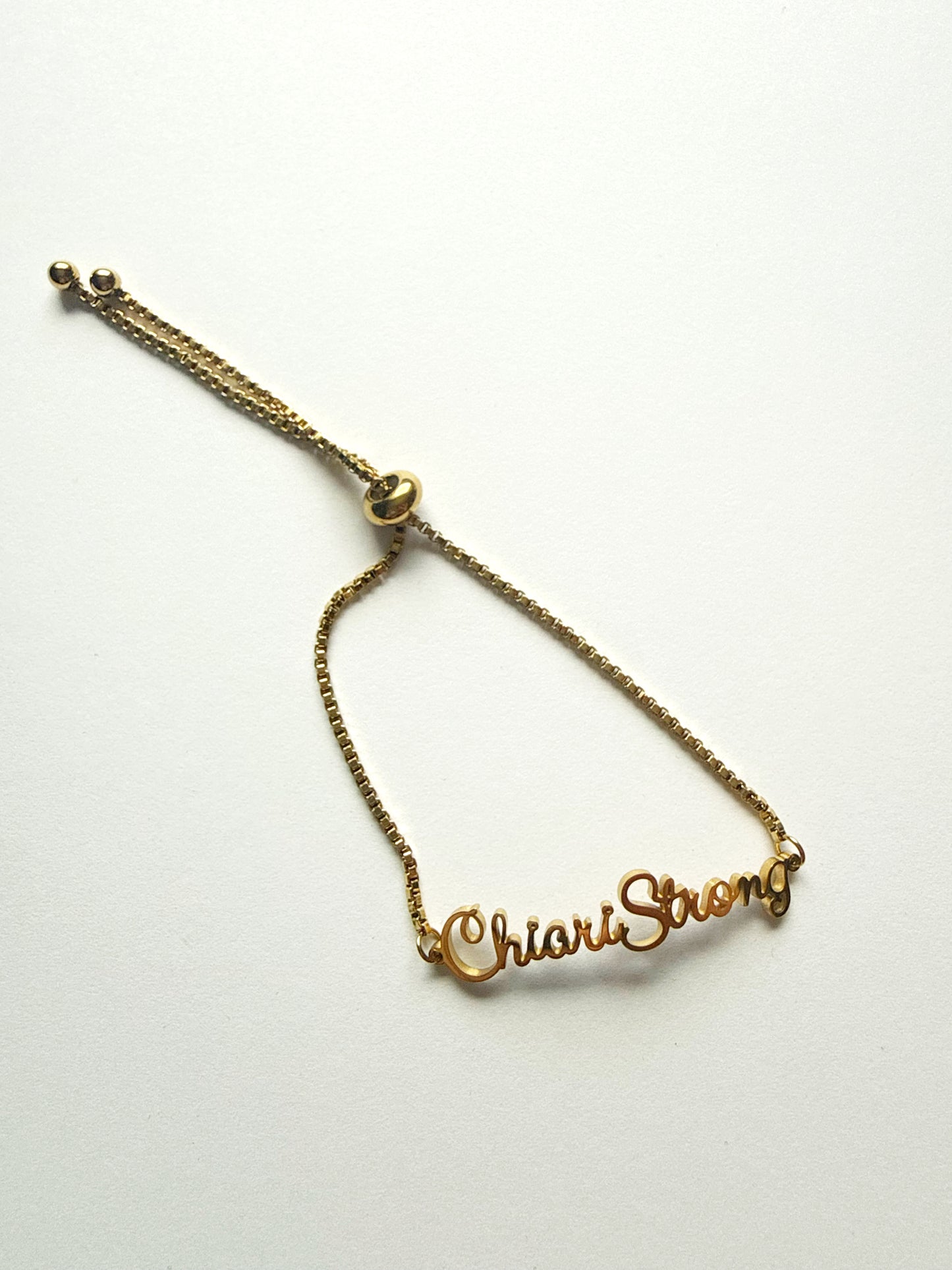Chiari Strong adjustable bracelet