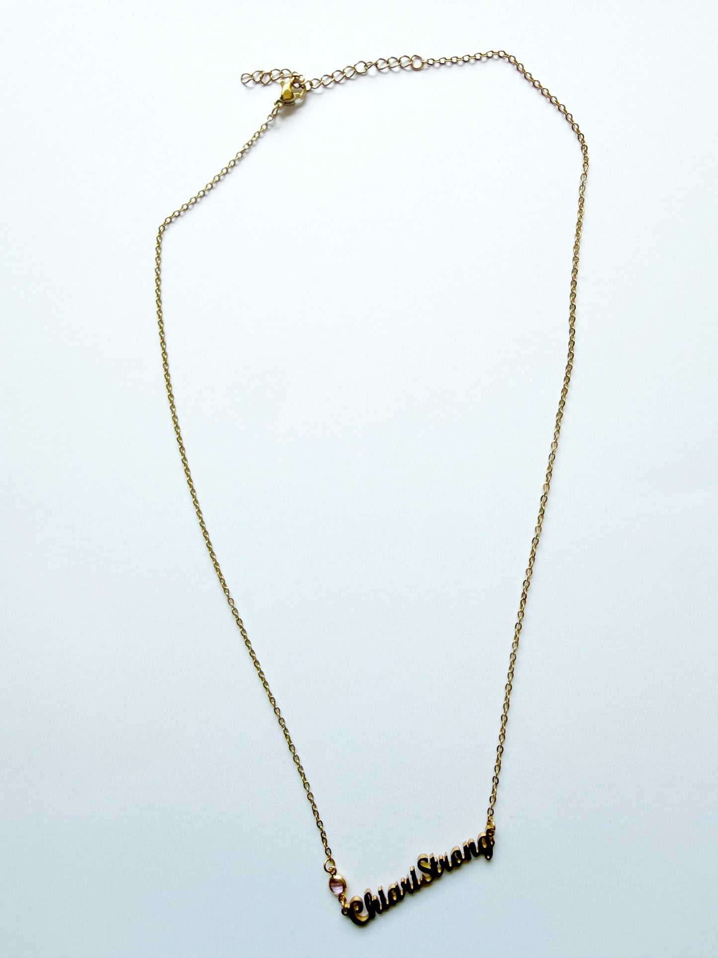 Chiari Strong light purple necklace