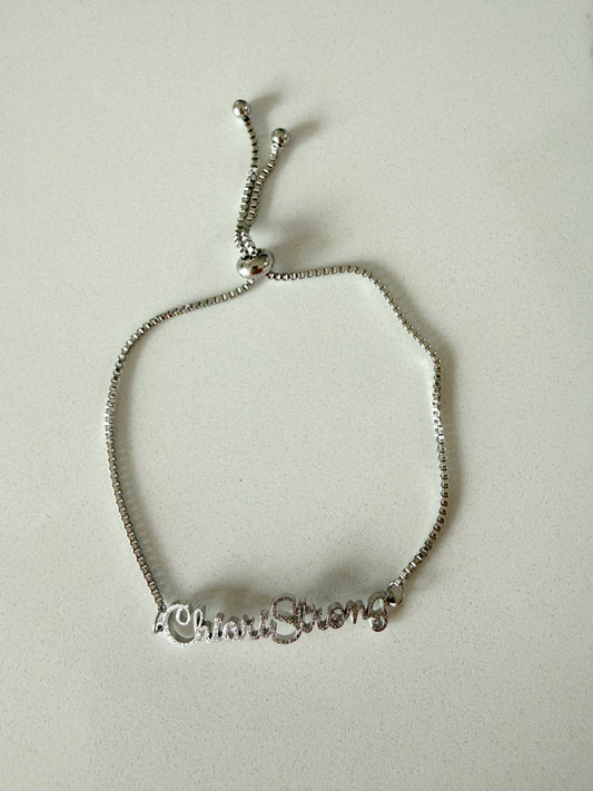 Chiari Strong adjustable bracelet