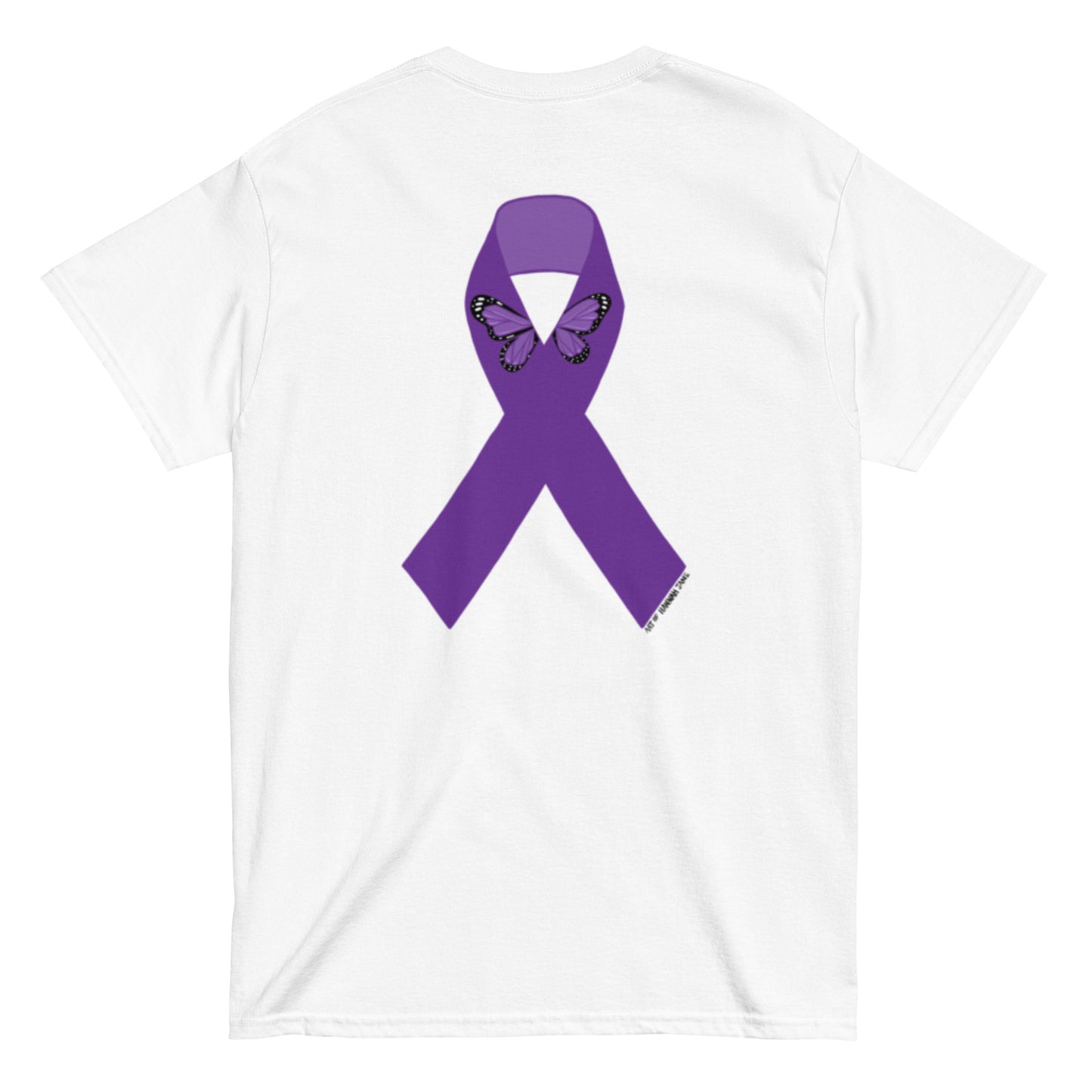 Chiari Strong butterfly ribbon unisex classic tee