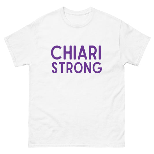 Chiari Strong butterfly ribbon unisex classic tee