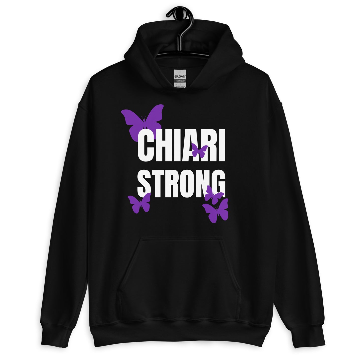 Chiari Strong Butterfly Unisex Hoodie