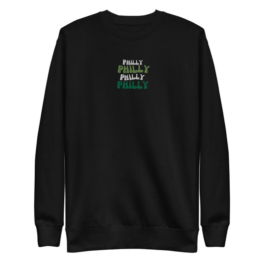 Philly Embroidered Unisex Premium Sweatshirt