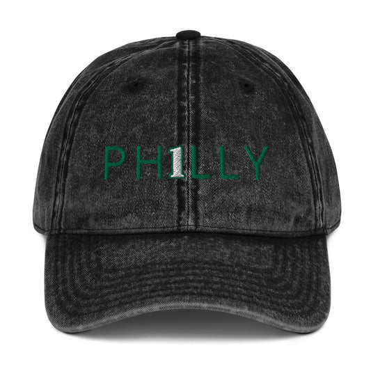 #1 Philly Vintage Cotton Twill Cap