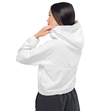 Load image into Gallery viewer, Philly Skyline Women’s cropped windbreaker
