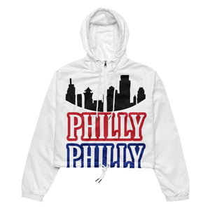 Philly Skyline Women’s cropped windbreaker