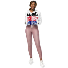 Load image into Gallery viewer, Philly Skyline Women’s cropped windbreaker
