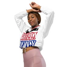 Load image into Gallery viewer, Philly Skyline Women’s cropped windbreaker
