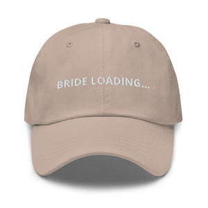 Bride Loading… Dad hat