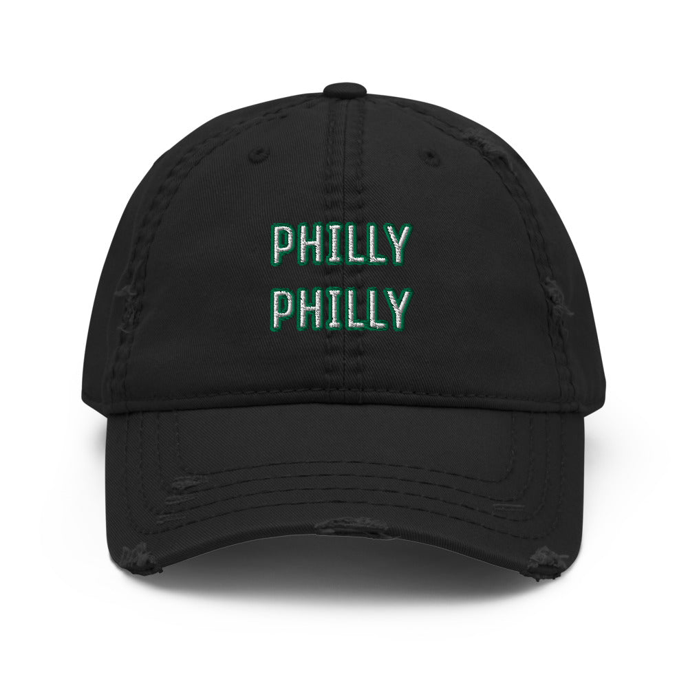 Philly Philly Distressed Dad Hat
