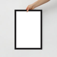 Load image into Gallery viewer, Framed poster
