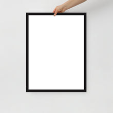 Load image into Gallery viewer, Framed poster
