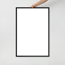 Load image into Gallery viewer, Framed poster
